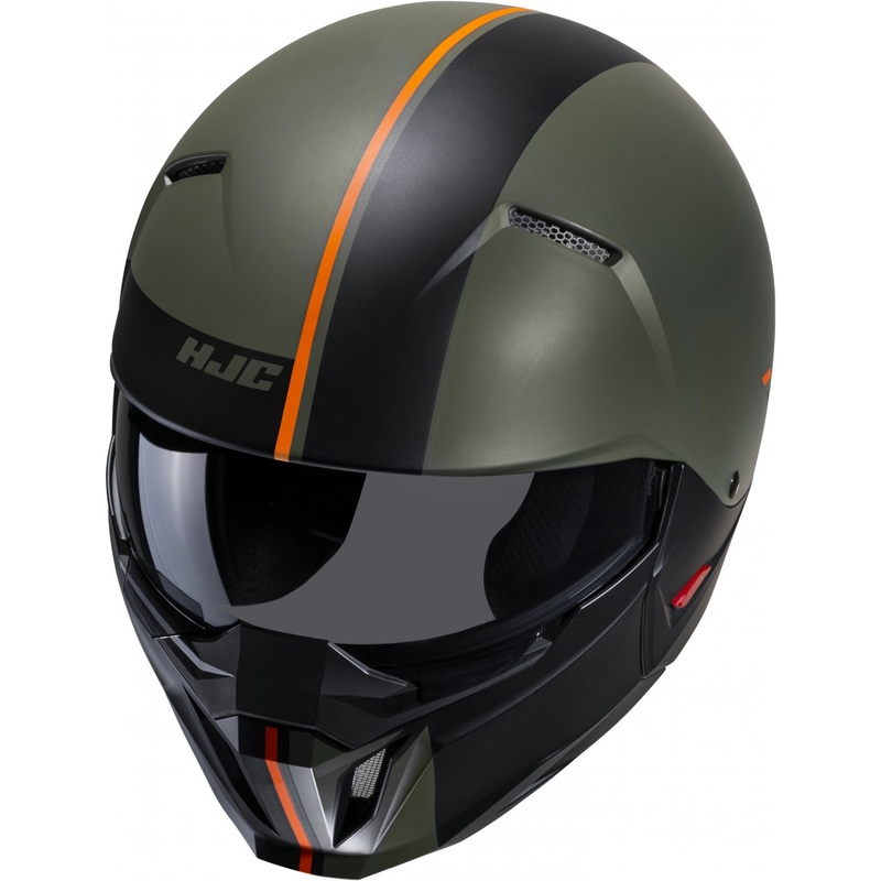 Jethelm HJC i20 Batol MC4SF orange-schwarz-grün Ausverkauf