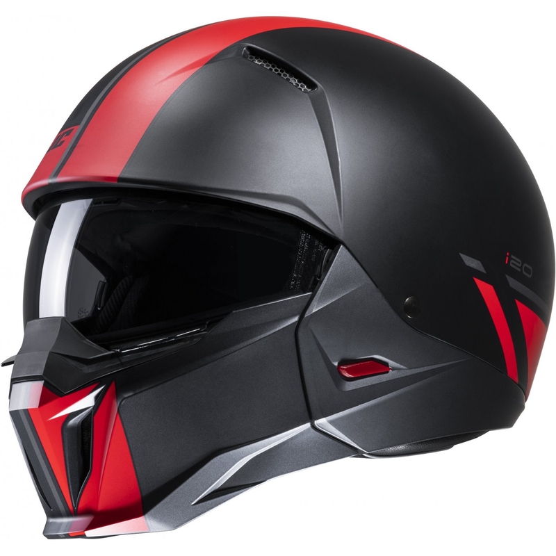 Jethelm HJC i20 Batol MC1SF rot-schwarz Ausverkauf