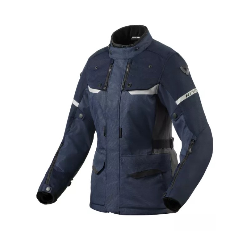 Revit Outback 4 H2O Motorradjacke Damen Blau