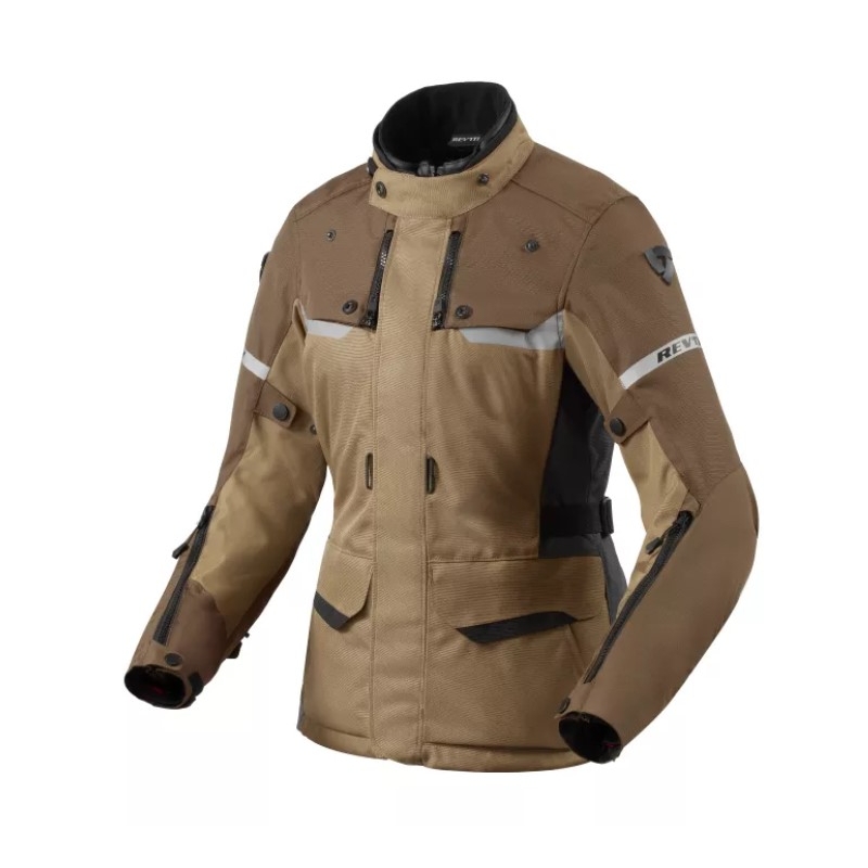 Revit Outback 4 H2O Damen Motorradjacke Braun Ausverkauf