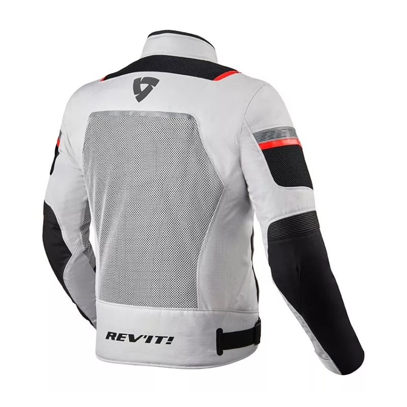 Motorradjacke Revit Tornado 3 silber-schwarz Ausverkauf
