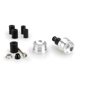 Bar ends PUIG SPEED 21016P silber UNIVERSAL M6 13-18mm.