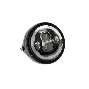 Maske mit Leuchte PUIG LUMEN Z LED 21346N schwarz