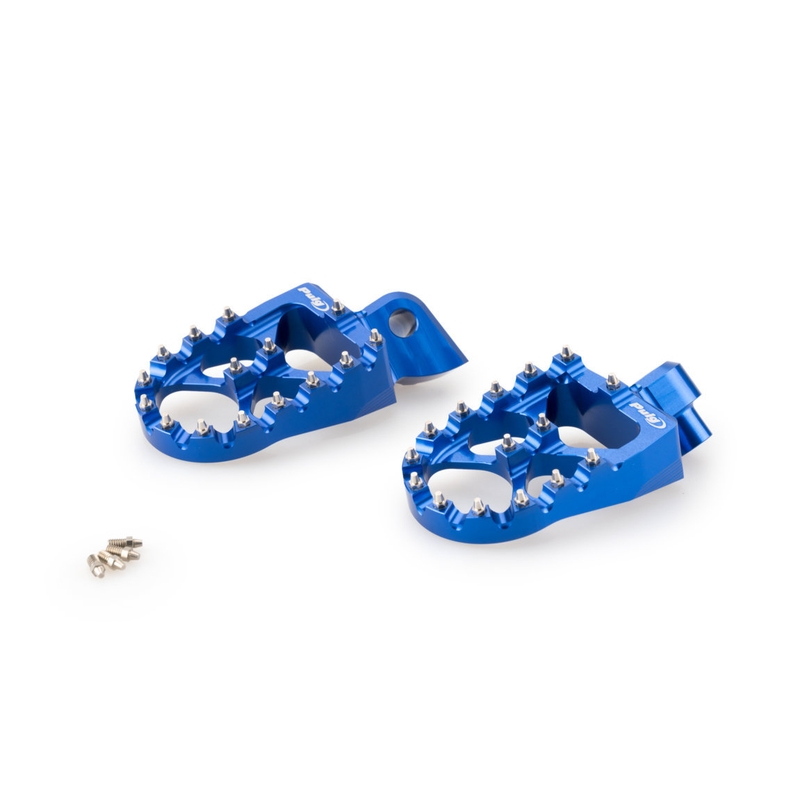 Fussrasten PUIG OFF-ROAD blau