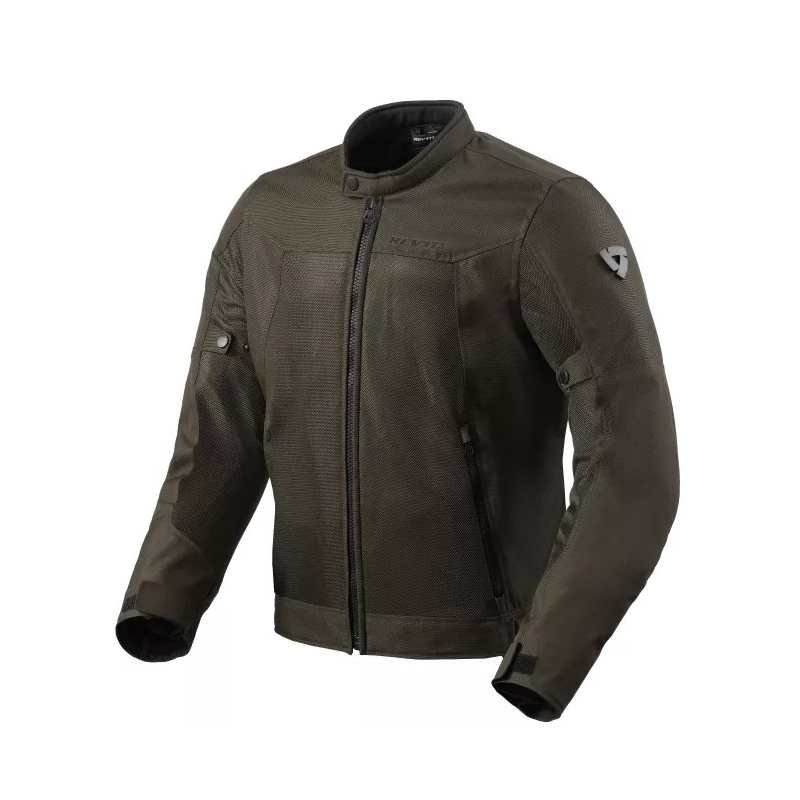 Revit Eclipse 2 Motorradjacke dunkelgrün Ausverkauf