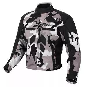 Motorradjacke RSA Camuflage grau Ausverkauf