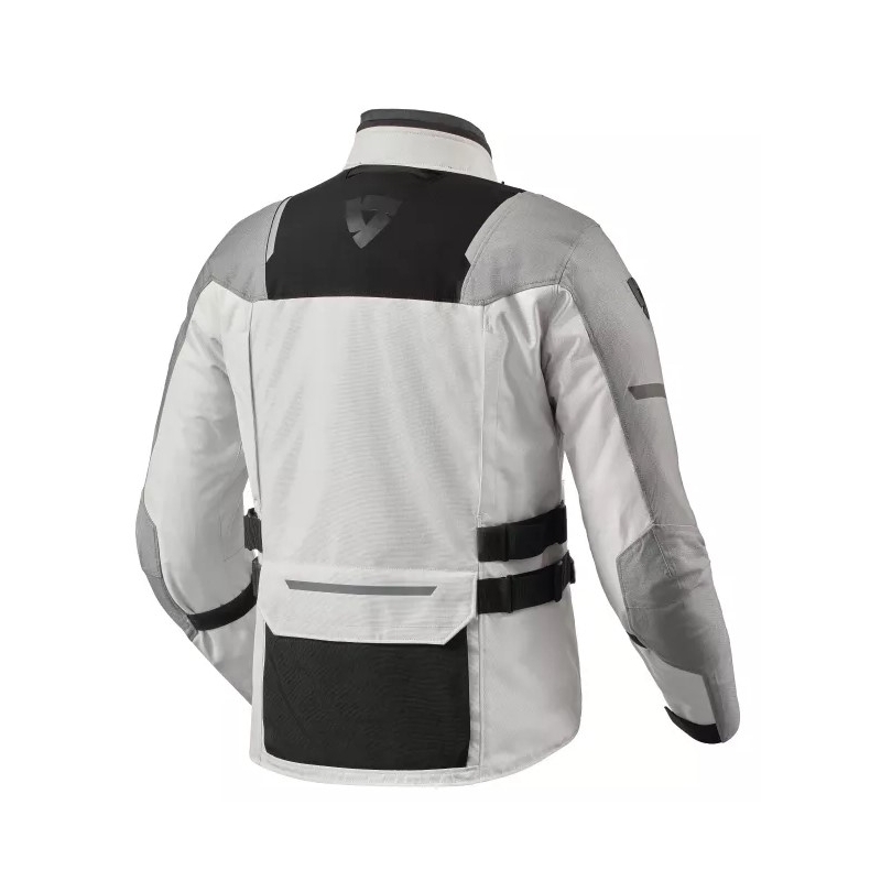 Revit Offtrack 2 H2O Motorradjacke hellgrau-silber