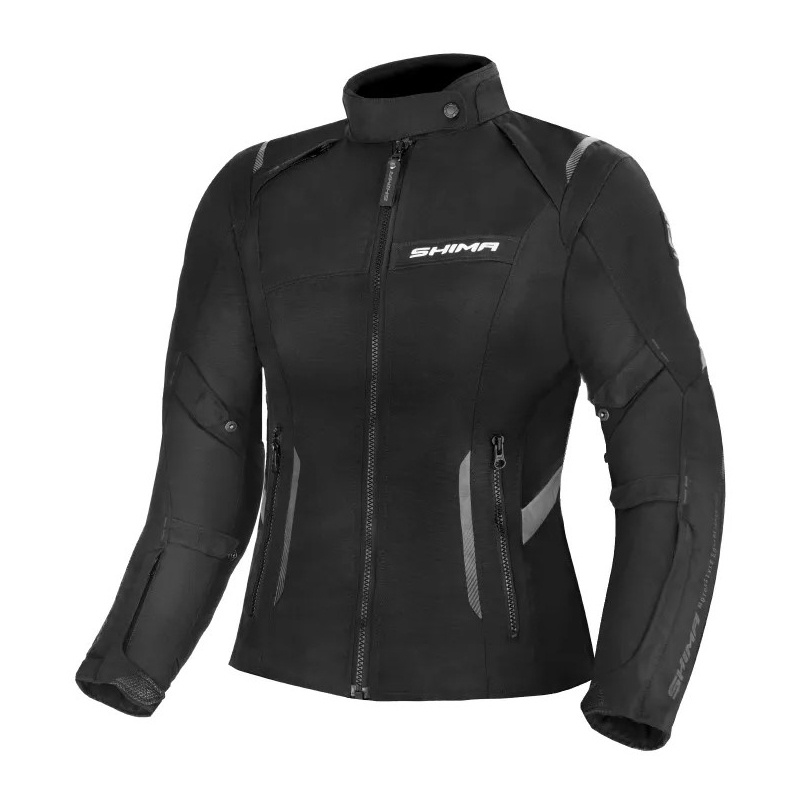 Damen Motorradjacke Shima Rush schwarz Ausverkauf