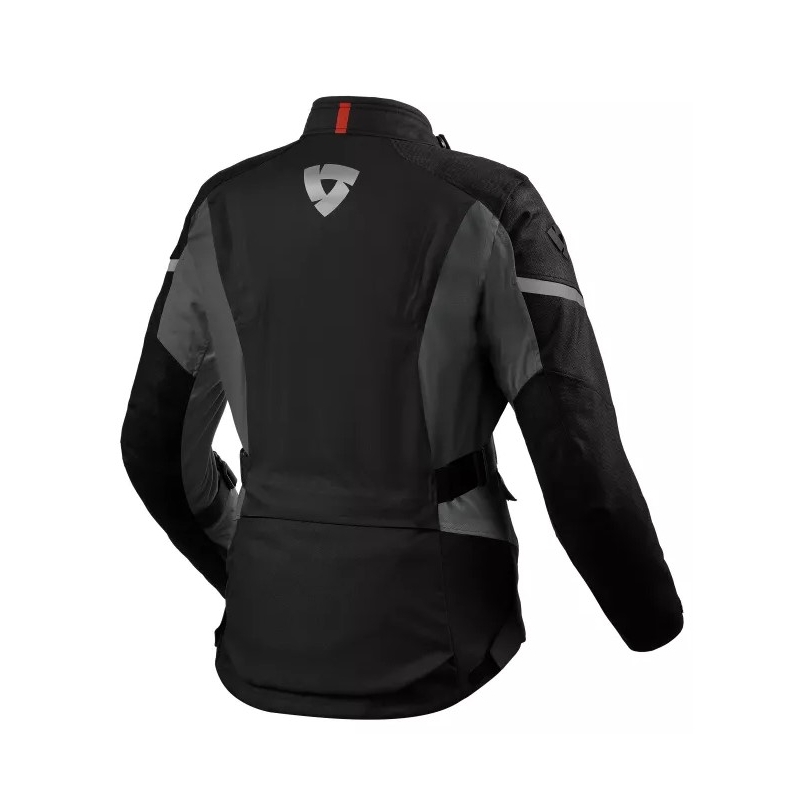 Revit Horizon 3 H2O Motorradjacke für Frauen in Schwarz und Weiß