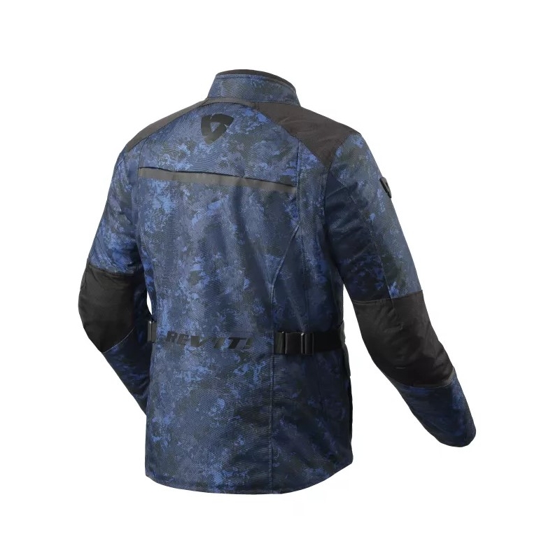 Revit Voltiac 3 H2O camo blau Motorradjacke Ausverkauf