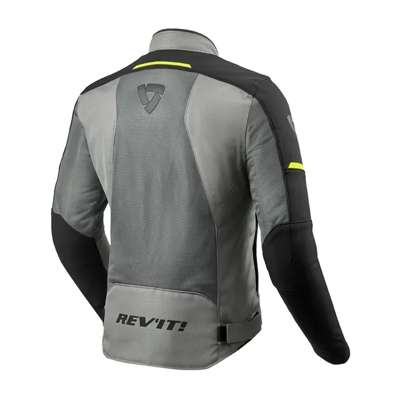 Revit Airwave 3 grau-schwarze Motorradjacke Ausverkauf