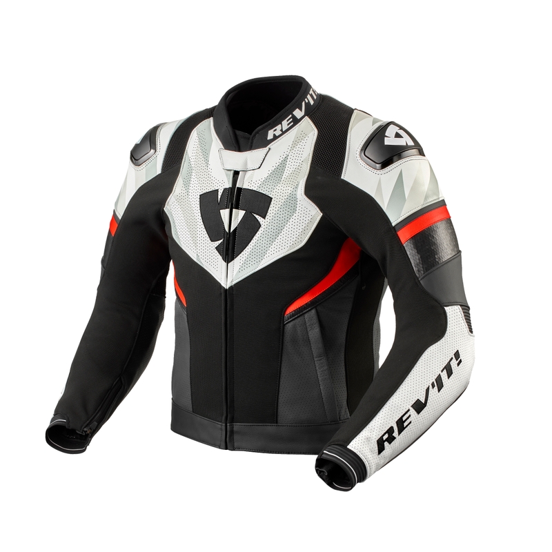 Revit Hyperspeed 2 Air Motorradjacke schwarz/weiß Ausverkauf