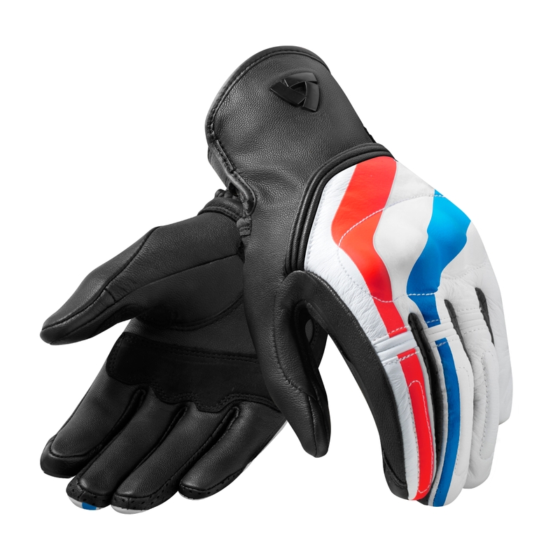 Motorradhandschuhe Revit Redhill rot-blau