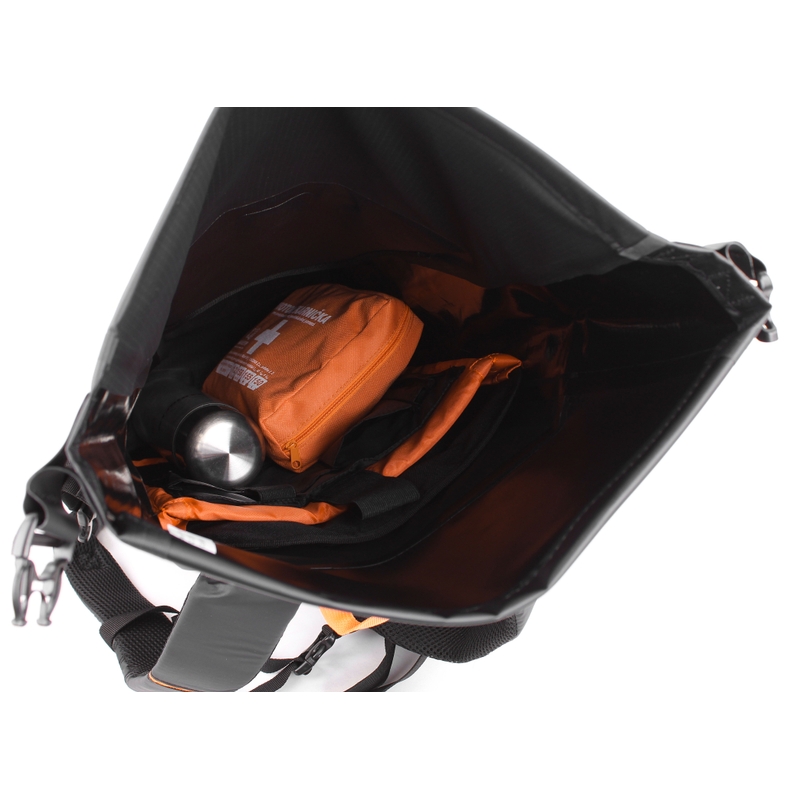 Wasserdichter Rucksack Oxford AQUA EVO schwarz-orange 22 l