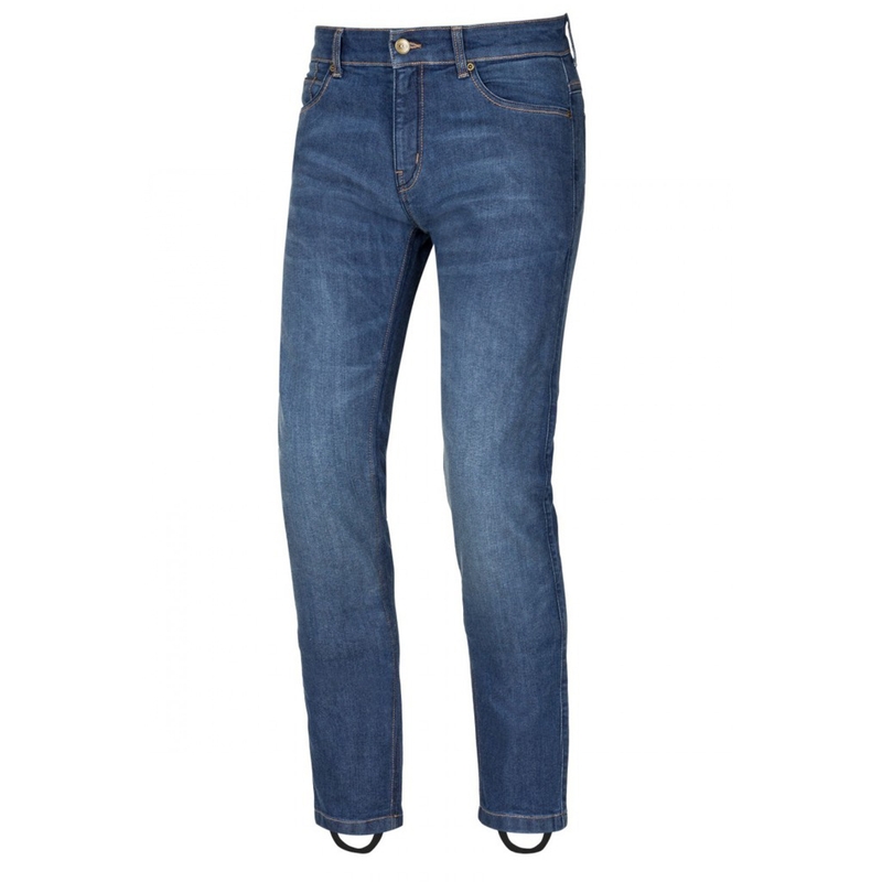 SECA Night City COR blaue abgeschnittene Motorradjeans Ausverkauf