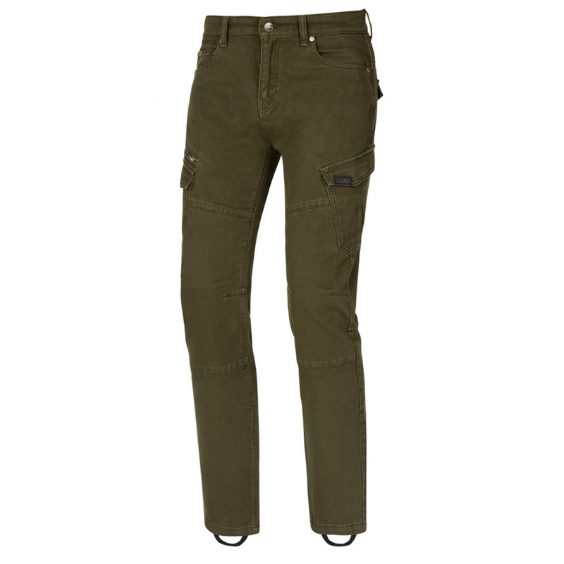 SECA Badlands ARM khakifarbene Motorradjeans Ausverkauf