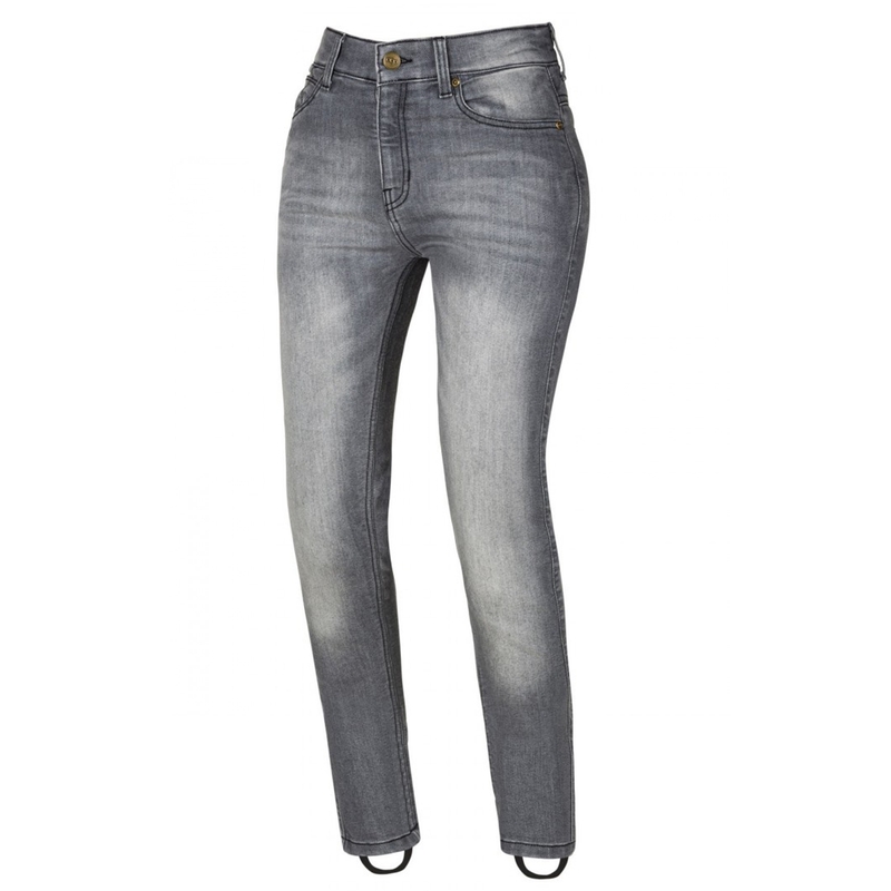 Damen Motorradjeans SECA Trinity COR grau Ausverkauf