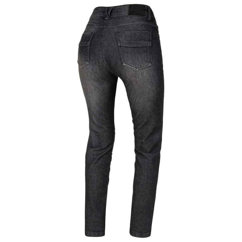 Damen Motorradjeans SECA Delta One schwarz Ausverkauf