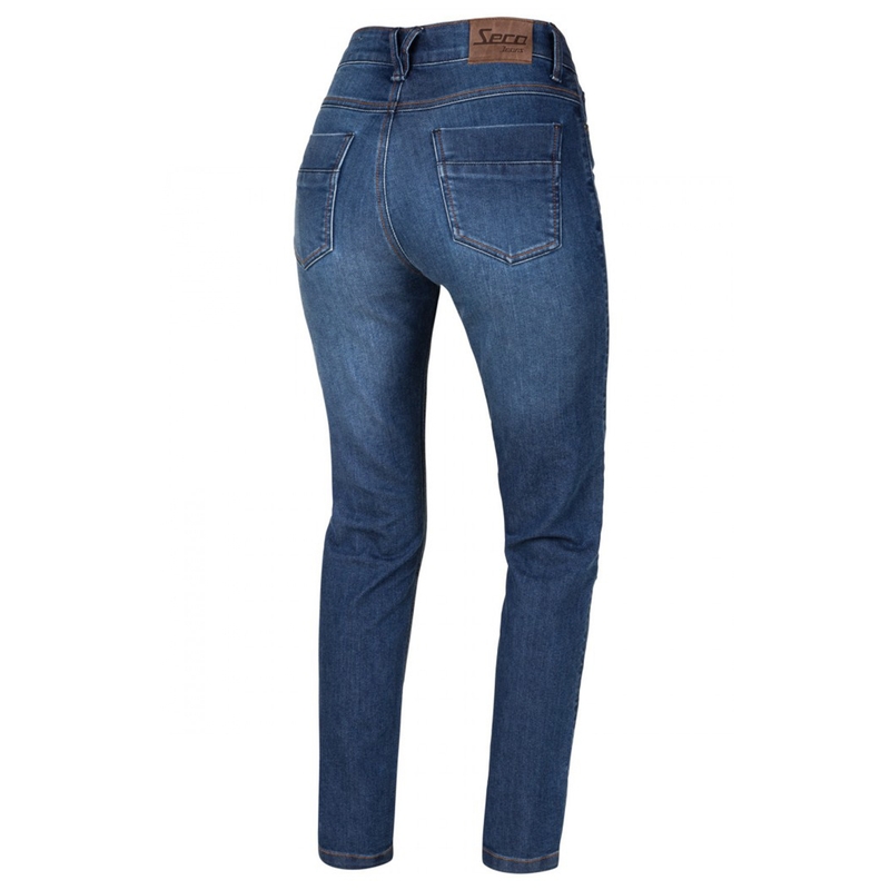 Damen Motorradjeans SECA Delta One blau Ausverkauf