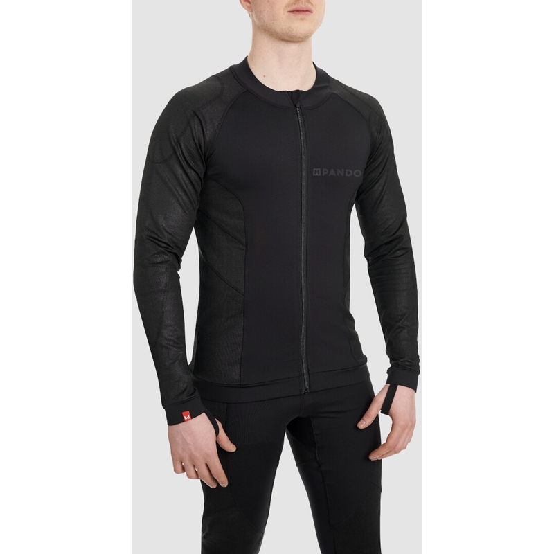 Jacke PANDO MOTO Commando UH schwarz Ausverkauf