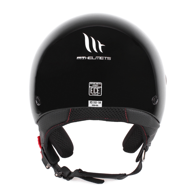 MT Street offener Motorradhelm schwarz Ausverkauf