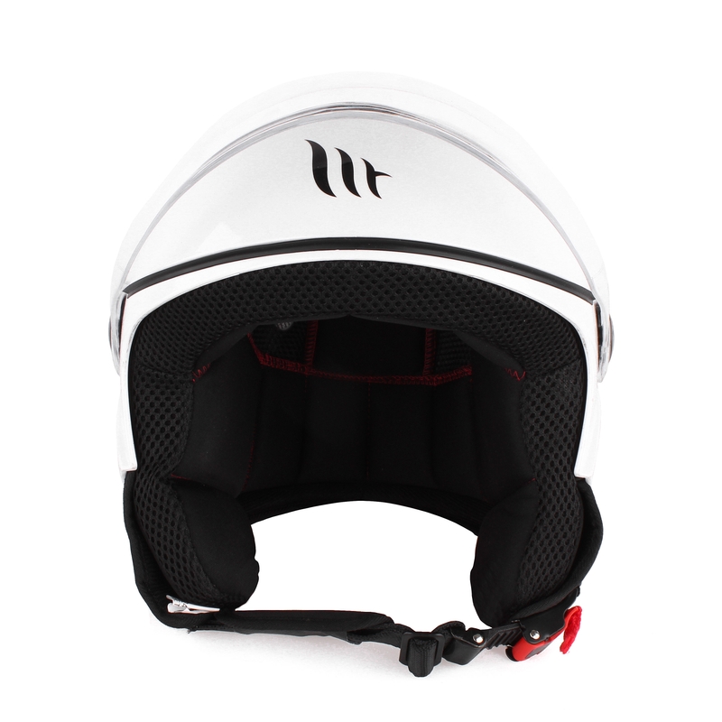 MT Street offener Motorradhelm weiß Ausverkauf