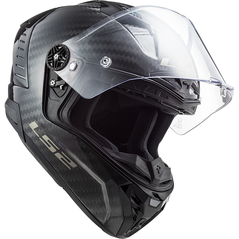 LS2 FF805 Thunder Carbon Schwarz Integral Motorradhelm