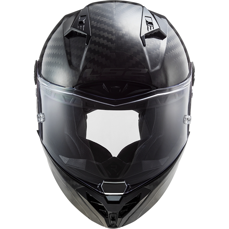 LS2 FF805 Thunder Carbon Schwarz Integral Motorradhelm