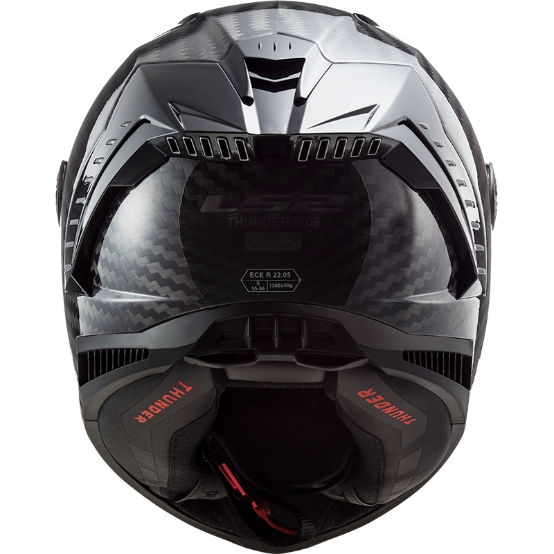 LS2 FF805 Thunder Carbon Schwarz Integral Motorradhelm