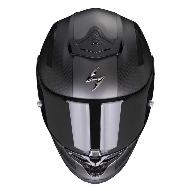 Integralhelm Scorpion EXO-R1 EVO Carbon Air MG schwarz-silber