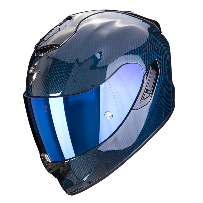 Integralhelm Scorpion EXO-1400 EVO Carbon Air blau