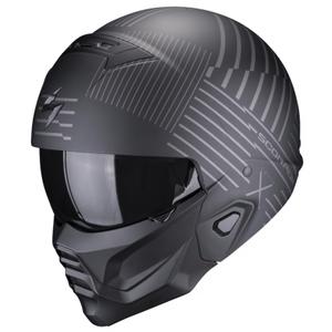 Helm Scorpion EXO-COMBAT II Miles schwarz-silber matt