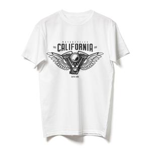 T-shirt RSA Kalifornien weiß Ausverkauf