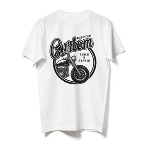 T-Shirt RSA American Custom weiß Ausverkauf