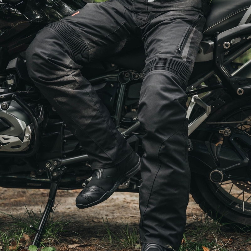 Ozon Vulcan Motorradhosen Schwarz