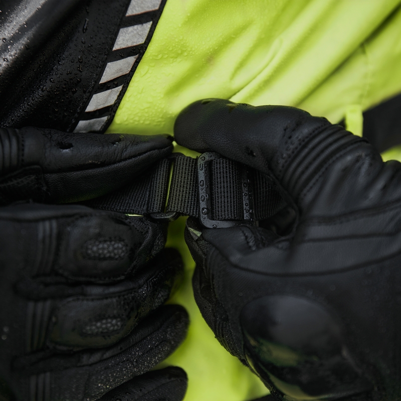 Moto Regenjacke Rebelhorn Patrol fluo gelb-schwarz