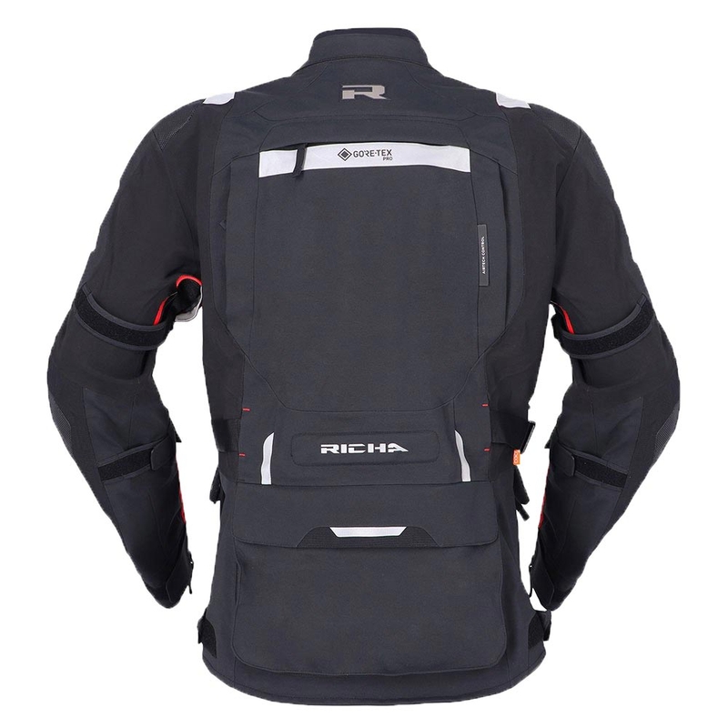 Motorradjacke RICHA Armada GTX Pro schwarz Ausverkauf