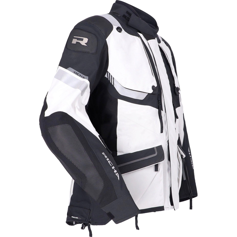 Motorradjacke RICHA Armada GTX Pro grau-schwarz Ausverkauf