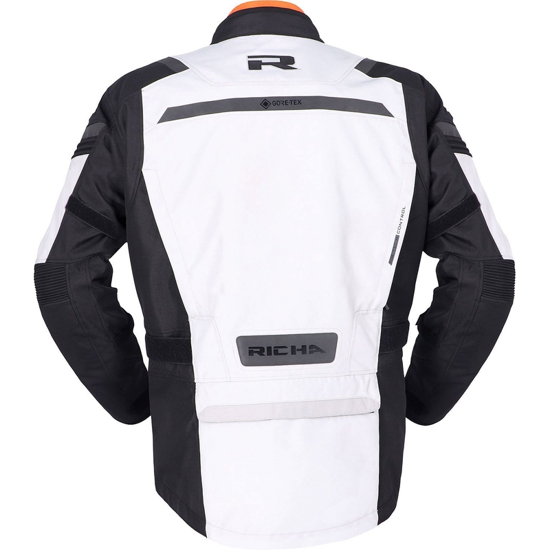Motorradjacke RICHA Brutus GTX grau-schwarz Ausverkauf