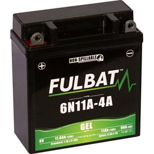 Gel-Batterie FULBAT 6N11A-4A GEL