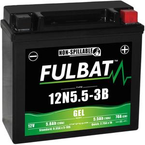 Gel-Batterie FULBAT 12N5.5-3B GEL