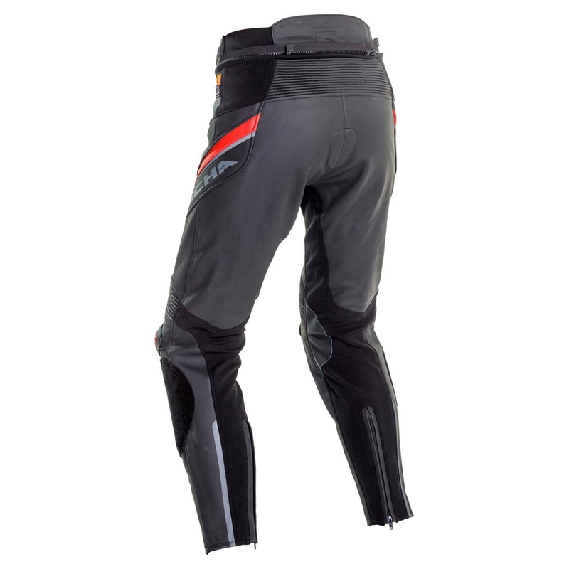 Motorradhose RICHA Viper 2 Street schwarz-rot Ausverkauf