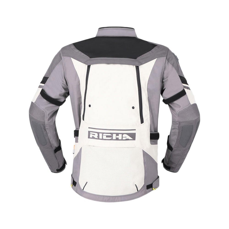 Motorradjacke RICHA Infinity 2 Adventure grau Ausverkauf