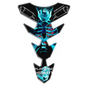Kraftstofftankdeckel - Tankpad Print Slim Skeleton