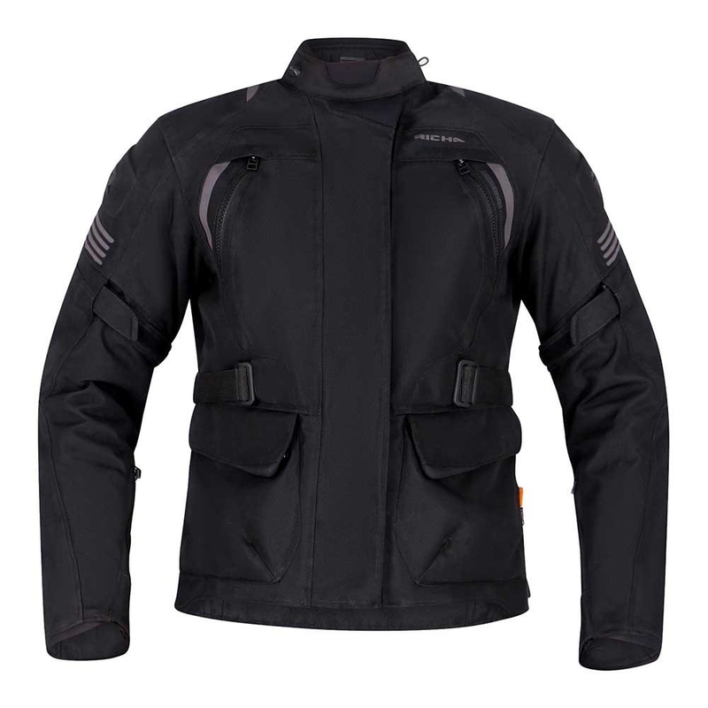 Damen Motorradjacke RICHA Phantom 3 schwarz Ausverkauf