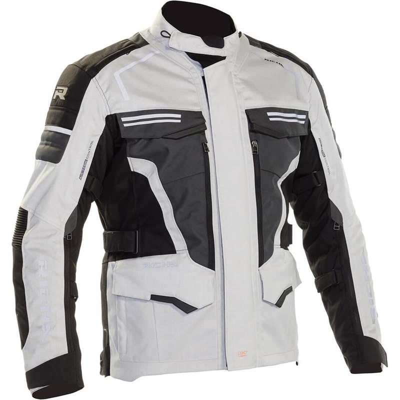 Motorradjacke RICHA Touareg 2 grau Ausverkauf