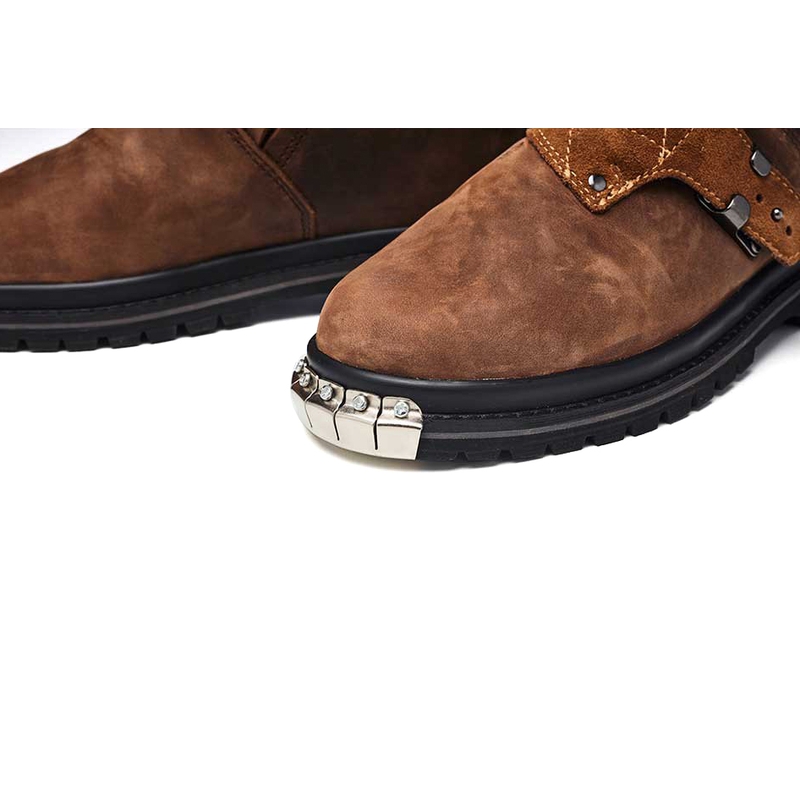 Kraftstoff Dust Devil Brown Motorradstiefel