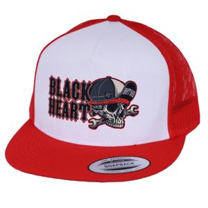 Mütze Black Heart Commander rot