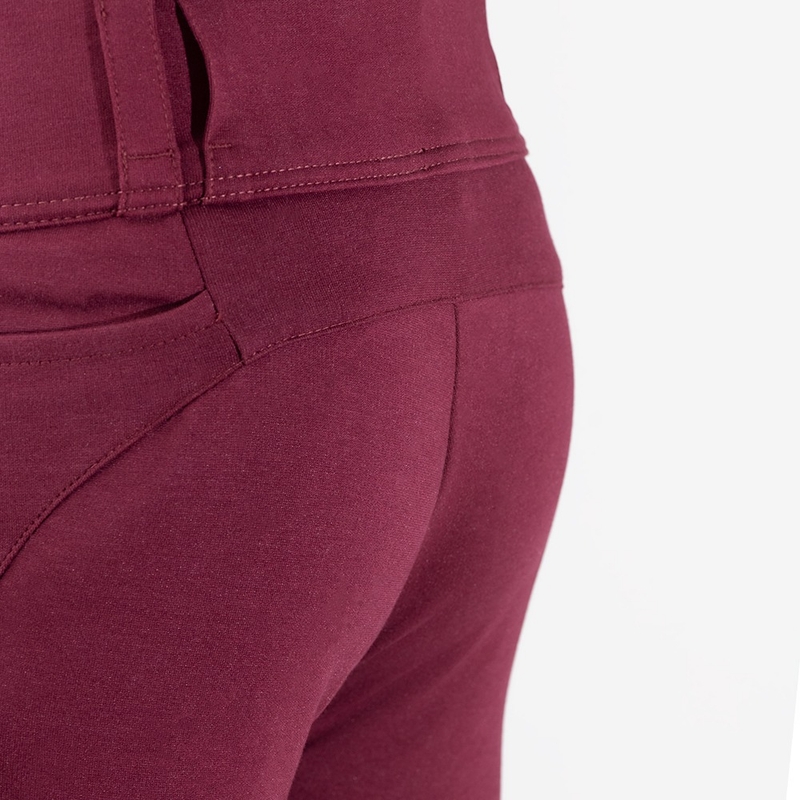 Damen Oxford Super Leggings 2.0 burgundy Ausverkauf