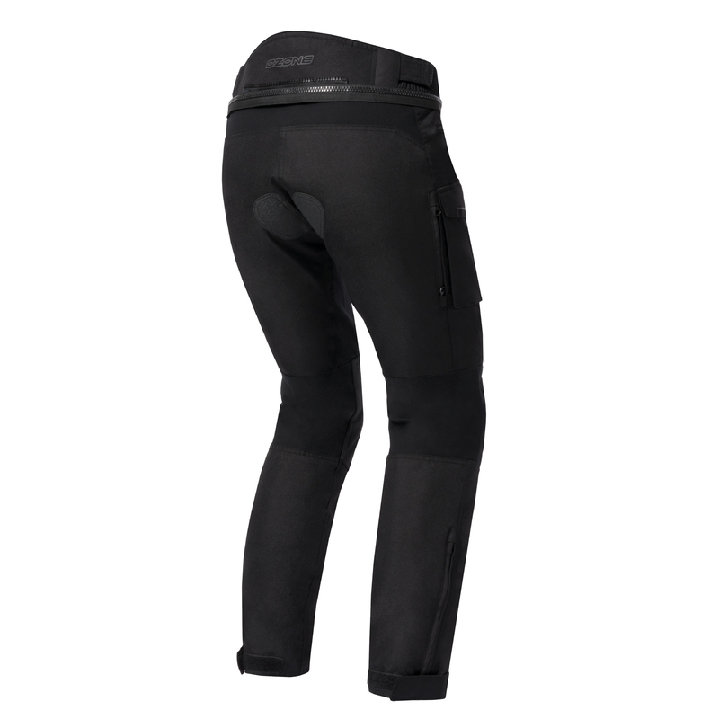 Ozone Union II Schwarze Motorradhosen für Frauen Ausverkauf